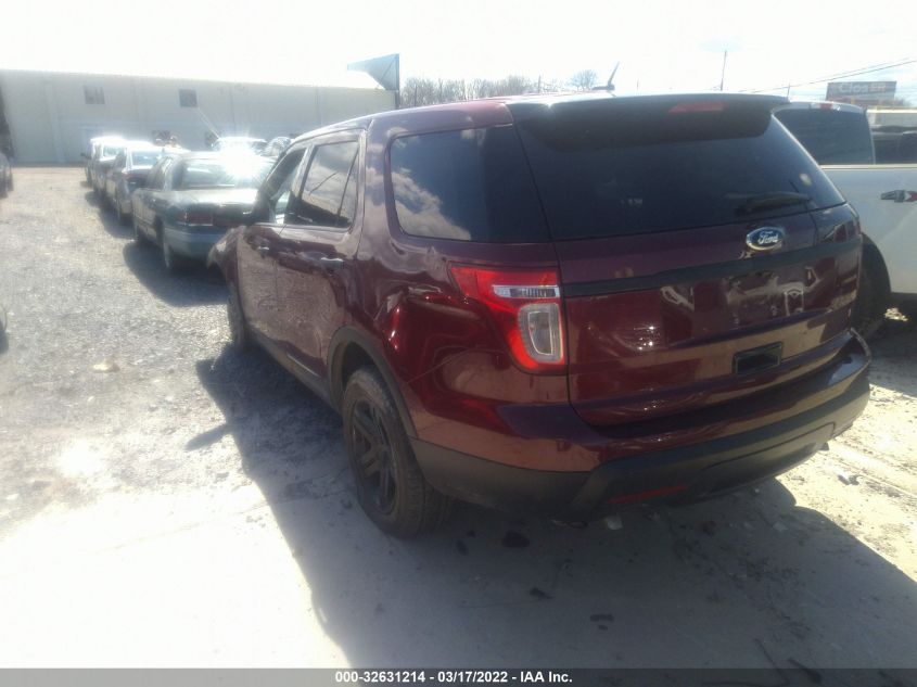 2013 FORD UTILITY POLICE POLICE INTERCEPTOR 1FM5K8AR8DGA68535