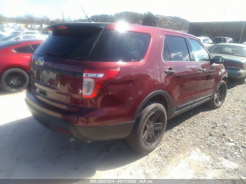 2013 FORD UTILITY POLICE POLICE INTERCEPTOR 1FM5K8AR8DGA68535