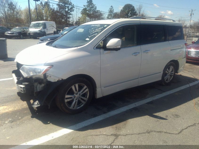 2013 NISSAN QUEST LE JN8AE2KP1D9062685