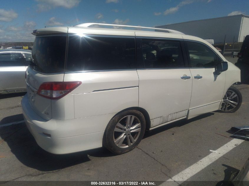 2013 NISSAN QUEST LE JN8AE2KP1D9062685