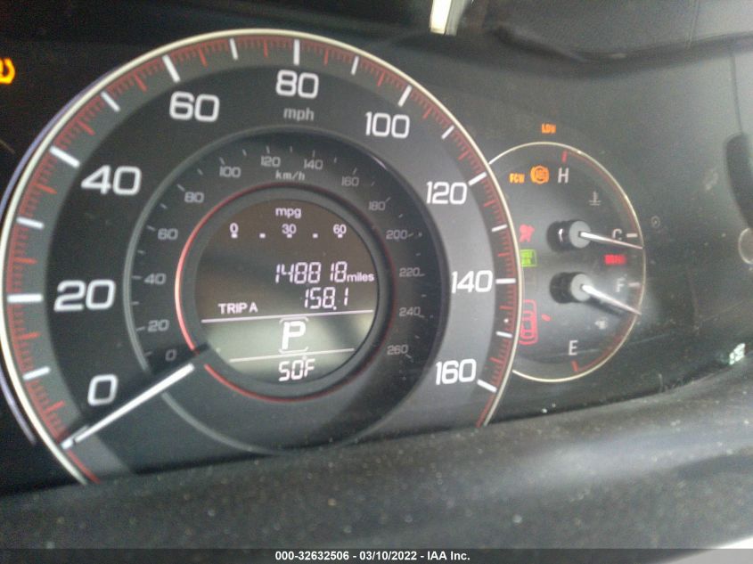 2014 HONDA ACCORD COUPE EX-L 1HGCT1B89EA013801