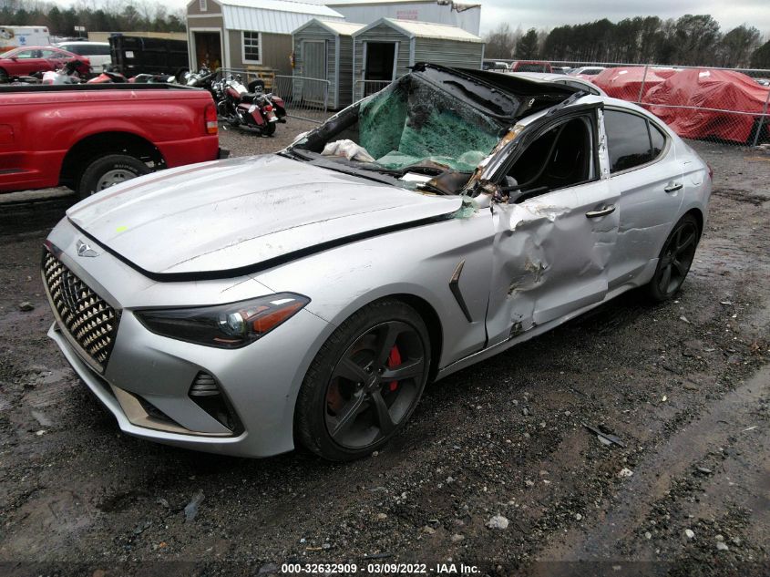 2019 GENESIS G70 3.3T ADVANCED KMTG34LE7KU030677