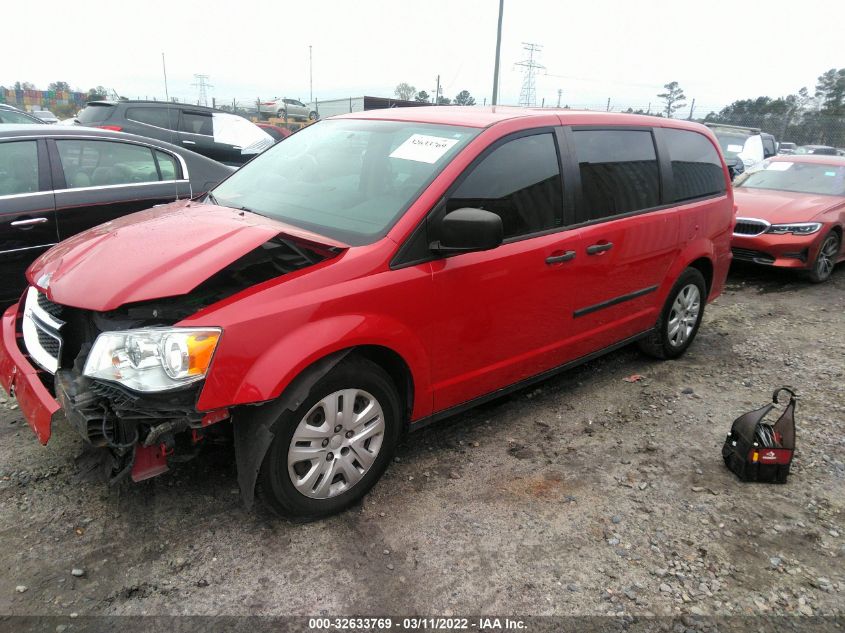 2014 DODGE GRAND CARAVAN AMERICAN VALUE PKG 2C4RDGBG0ER405982