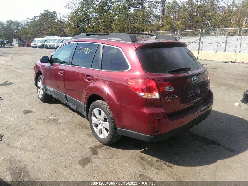 2012 SUBARU OUTBACK VIN: 4S4BRBJC0C3230591