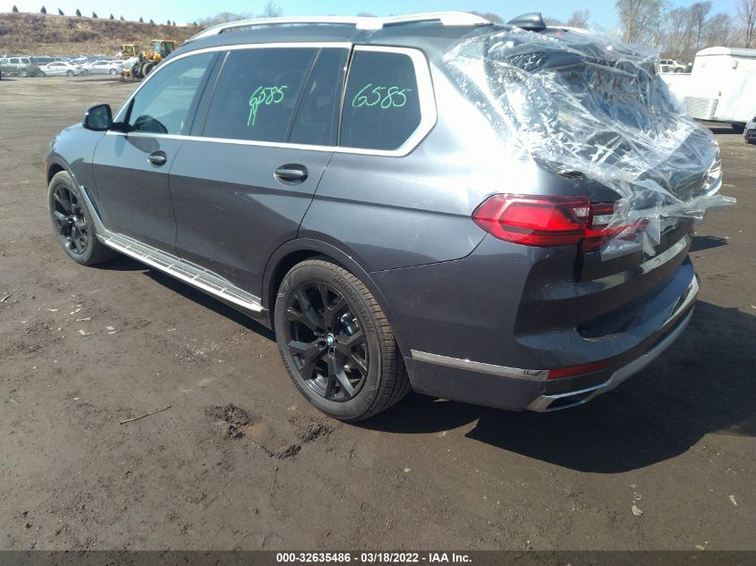 2019 BMW X7 XDRIVE40I 5UXCW2C5XKL081605
