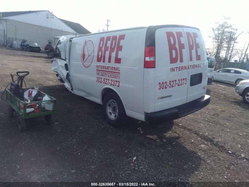 2019 CHEVROLET EXPRESS CARGO VAN 1GCWGAFGXK1369350
