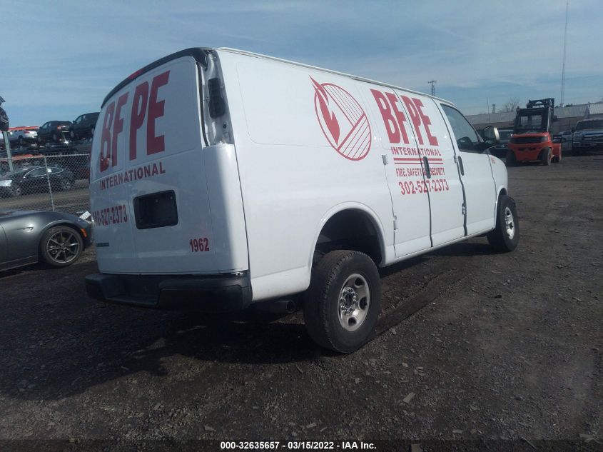 2019 CHEVROLET EXPRESS CARGO VAN 1GCWGAFGXK1369350