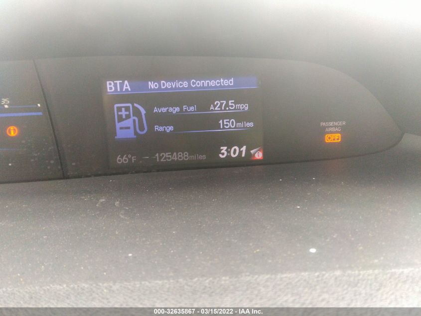 2013 HONDA CIVIC SDN EX 19XFB2F87DE286360