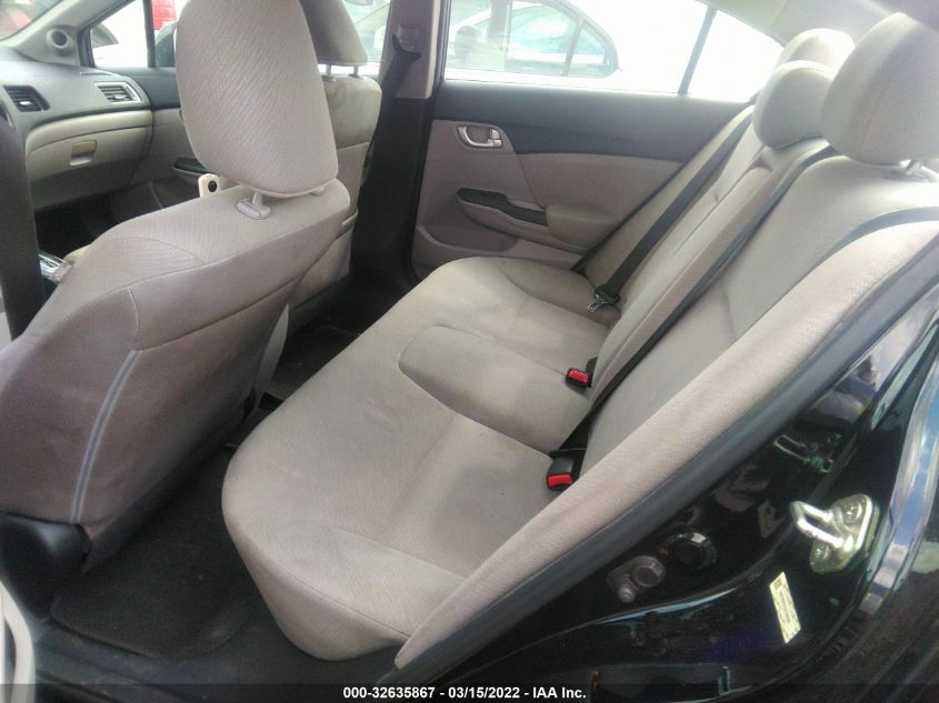 2013 HONDA CIVIC SDN EX 19XFB2F87DE286360