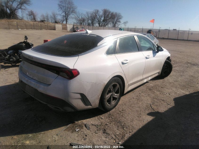 2022 KIA K5 LXS 5XXG14J26NG114996