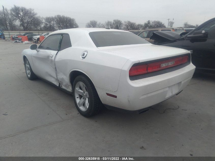 2014 DODGE CHALLENGER SXT 2C3CDYAG0EH256299