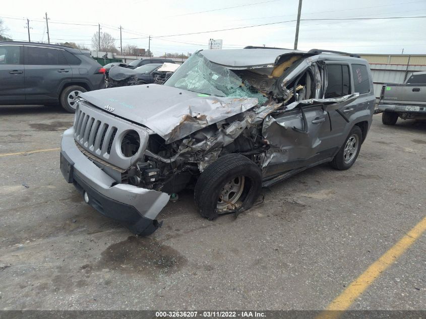 2016 JEEP PATRIOT SPORT 1C4NJPBA5GD512700