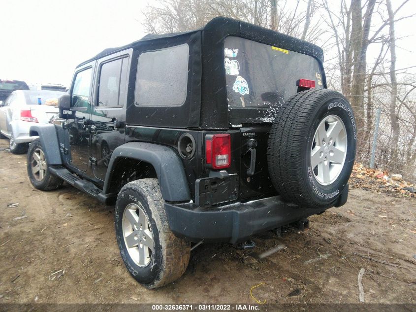 2014 JEEP WRANGLER UNLIMITED SPORT 1C4BJWDG0EL100346