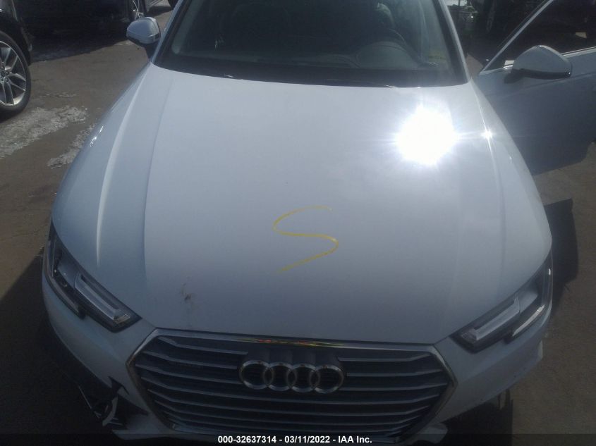 2018 AUDI A4 PREMIUM PLUS WAUENAF43JA074223