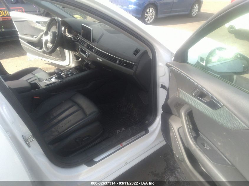 2018 AUDI A4 PREMIUM PLUS WAUENAF43JA074223