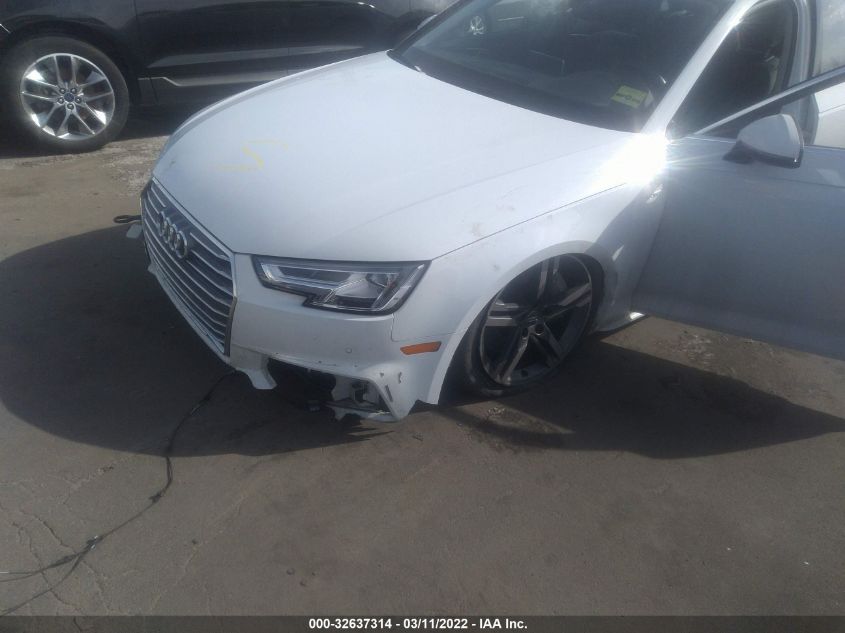2018 AUDI A4 PREMIUM PLUS WAUENAF43JA074223