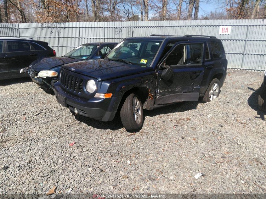 2014 JEEP PATRIOT LATITUDE 1C4NJRFB4ED908631