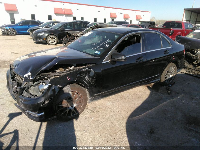 2014 MERCEDES-BENZ C-CLASS C 300 WDDGF8AB9ER320535