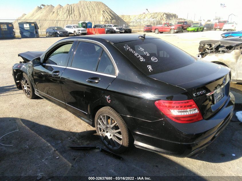2014 MERCEDES-BENZ C-CLASS C 300 WDDGF8AB9ER320535