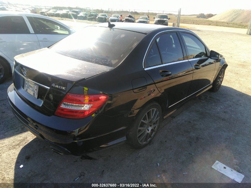2014 MERCEDES-BENZ C-CLASS C 300 WDDGF8AB9ER320535