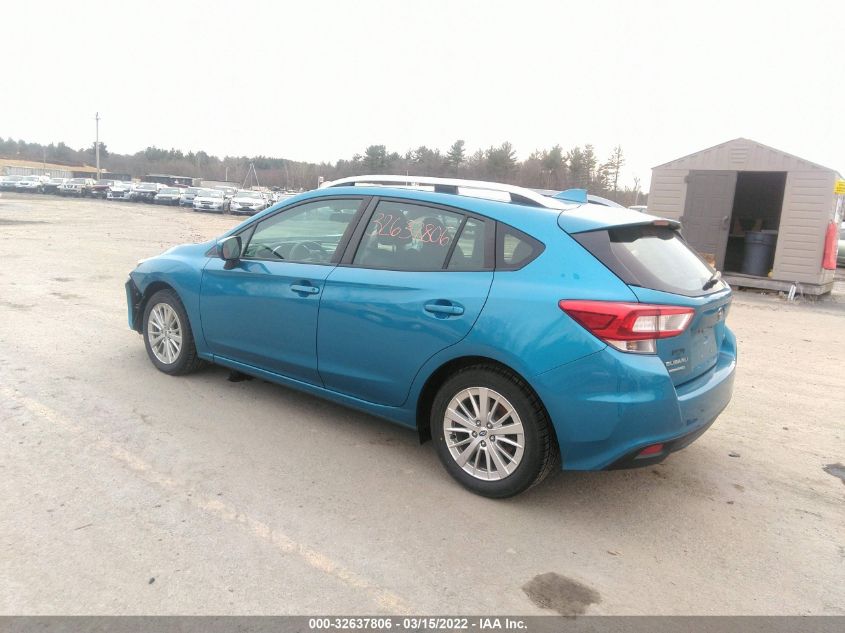 2018 SUBARU IMPREZA PREMIUM 4S3GTAD6XJ3714356
