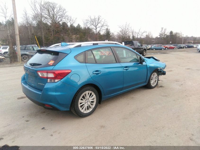 2018 SUBARU IMPREZA PREMIUM 4S3GTAD6XJ3714356