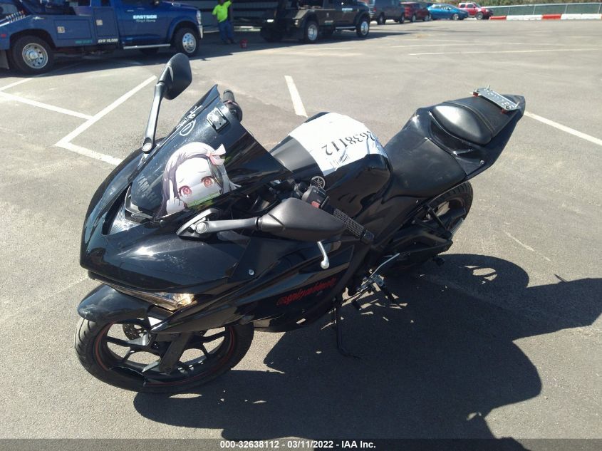 2015 YAMAHA YZFR3 MH3RH06YXFK006559