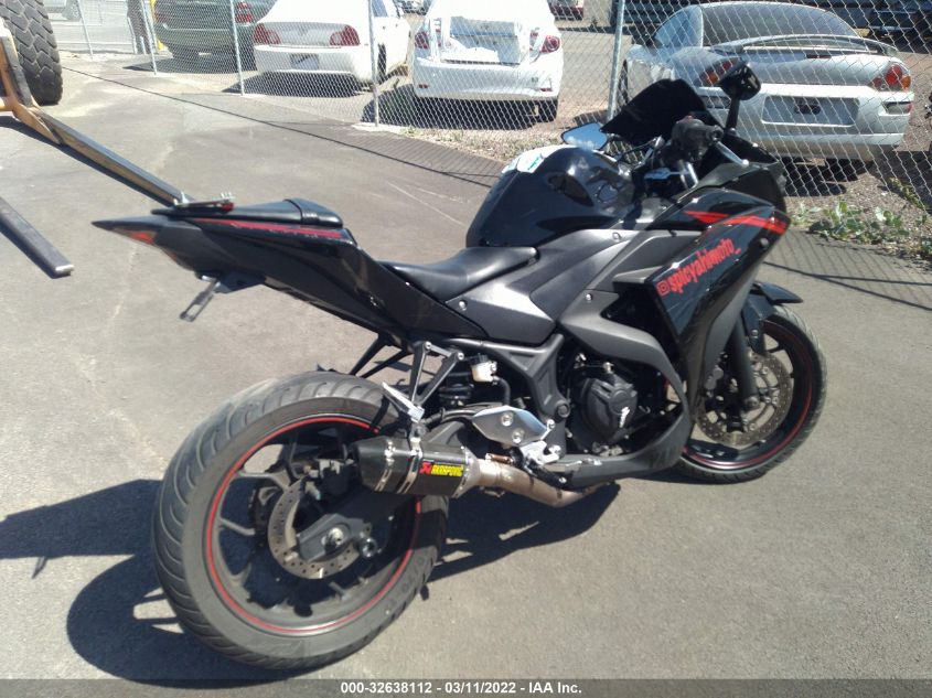 2015 YAMAHA YZFR3 MH3RH06YXFK006559