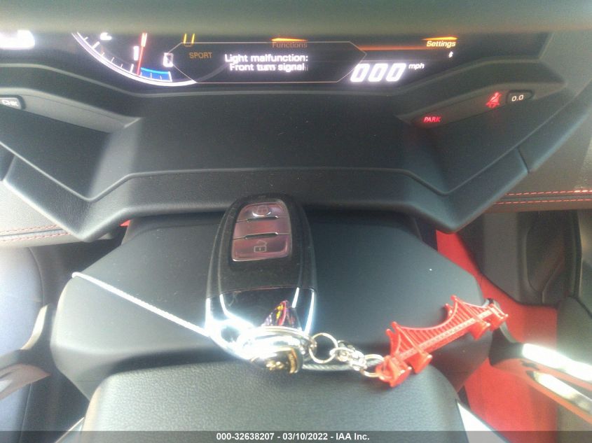 2018 LAMBORGHINI HURACAN ZHWUC2ZF8JLA10541