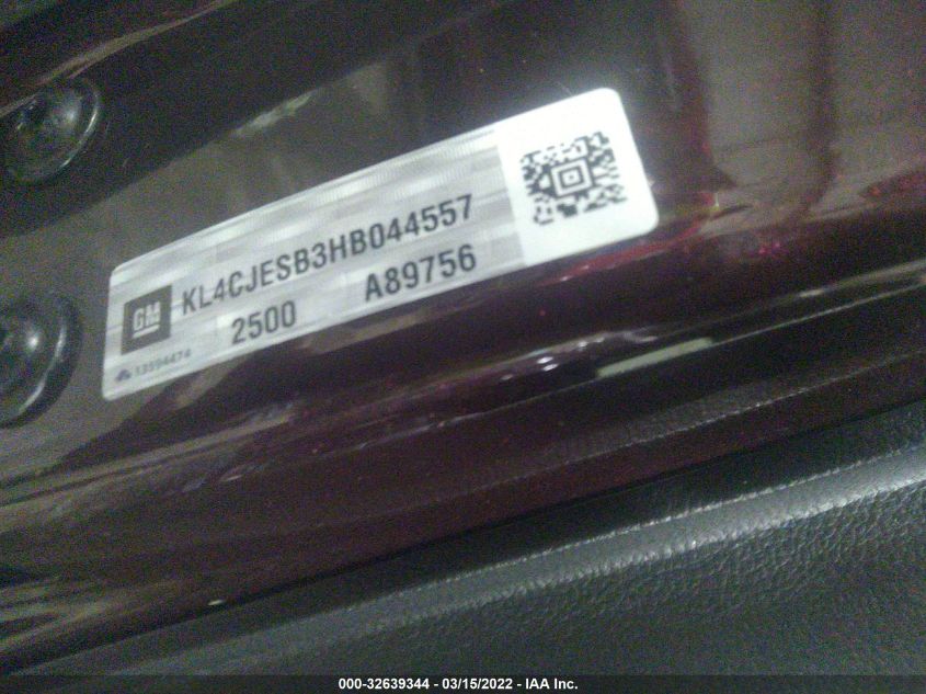 2017 BUICK ENCORE PREFERRED KL4CJESB3HB044557