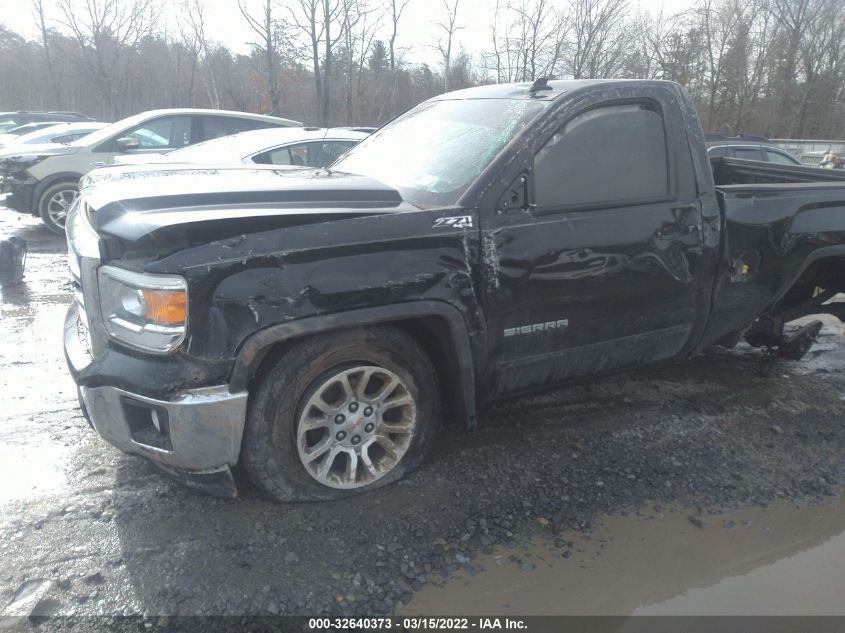 2014 GMC SIERRA 1500 SLE 1GTN2UEH2EZ162544