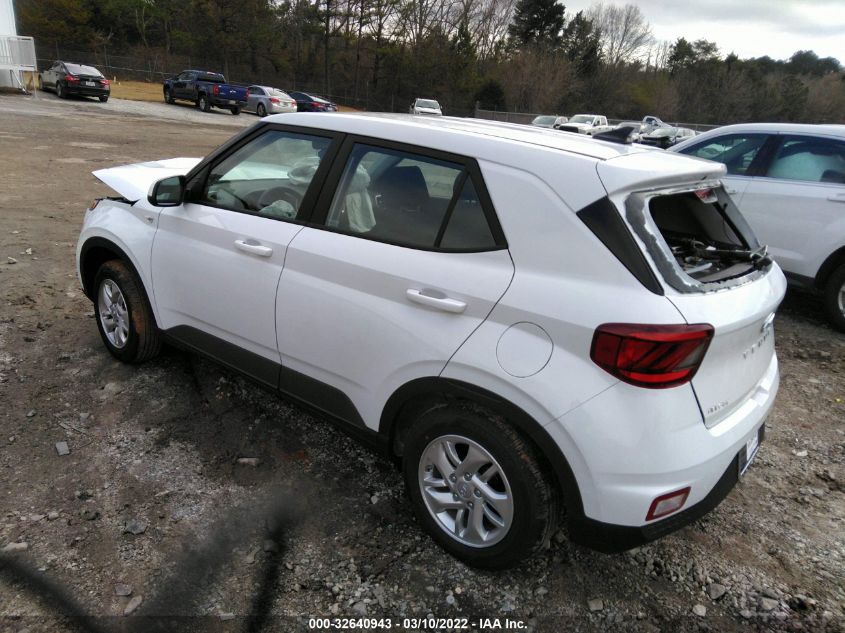 2022 HYUNDAI VENUE SE KMHRB8A35NU160282