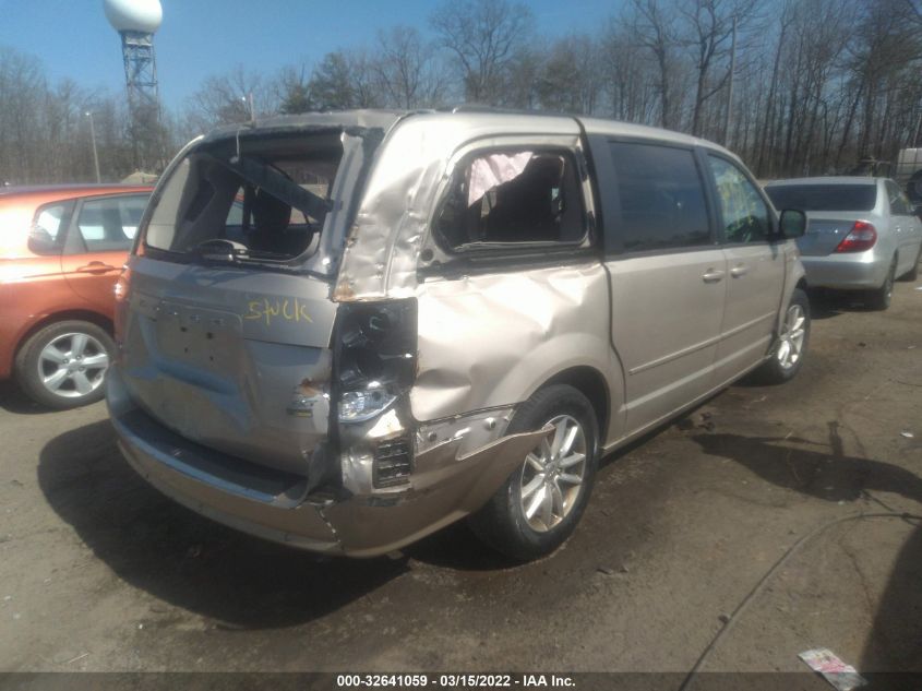 2014 DODGE GRAND CARAVAN SXT 2C4RDGCG9ER320167