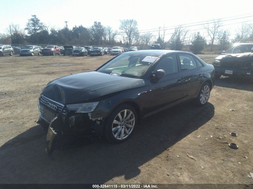 2017 AUDI A4 PREMIUM WAUANAF49HN055922