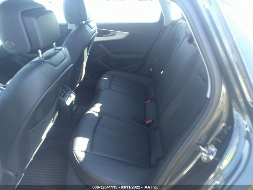 2017 AUDI A4 PREMIUM WAUANAF49HN055922
