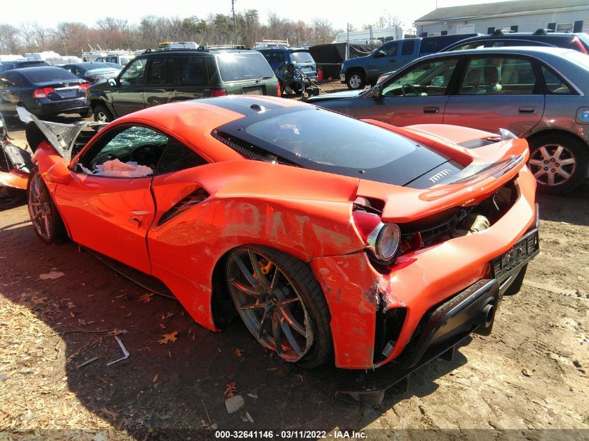 2020 FERRARI 488 PISTA ZFF90HLA8L0249548