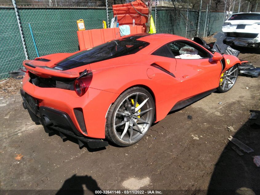 2020 FERRARI 488 PISTA ZFF90HLA8L0249548