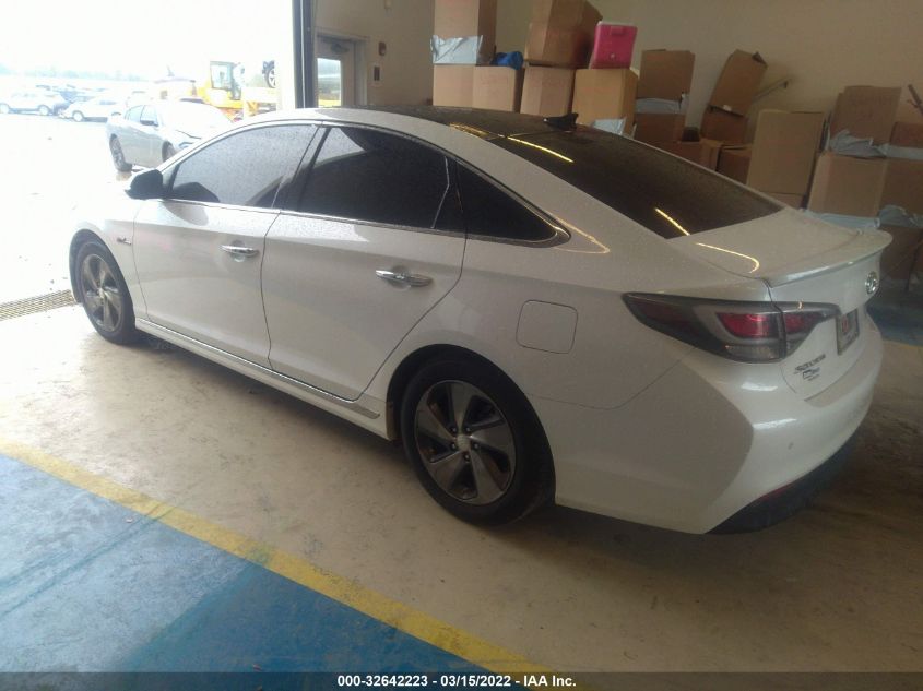 2017 HYUNDAI SONATA HYBRID LIMITED KMHE34L15HA058518