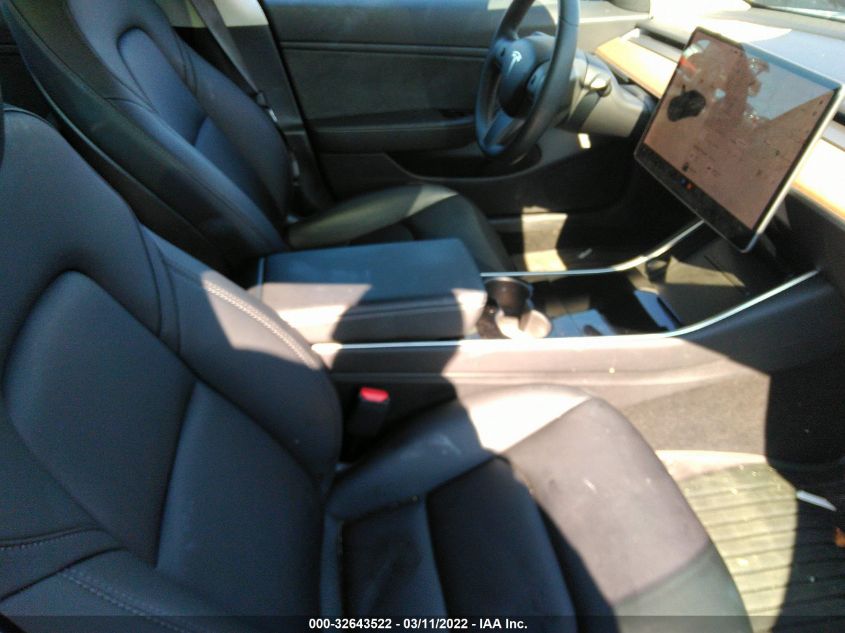 2019 TESLA MODEL 3 RANGE 5YJ3E1EA3KF304479