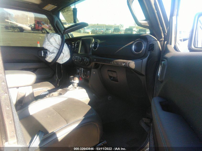 2021 JEEP WRANGLER 4XE UNLIMITED RUBICON 1C4JJXR66MW800015