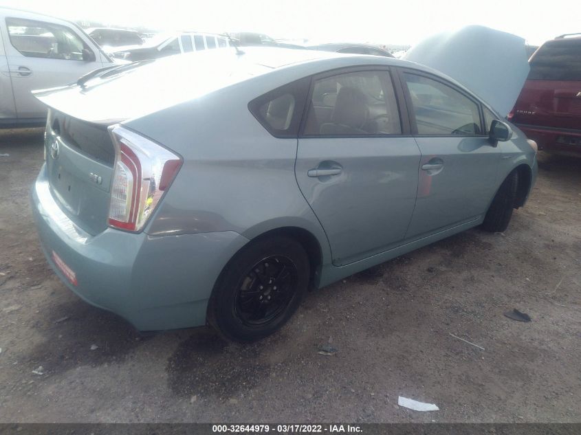 2013 TOYOTA PRIUS ONE/TWO/THREE/FOUR/FIVE JTDKN3DU6D5604945