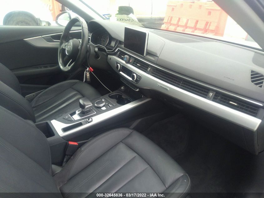 2017 AUDI A4 PREMIUM WAUANAF4XHN001593