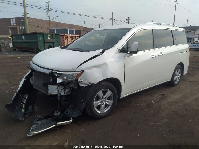 2014 NISSAN QUEST SV JN8AE2KP4E9104283