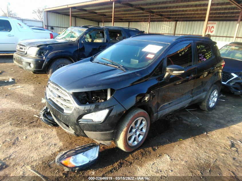 2018 FORD ECOSPORT SE MAJ6P1ULXJC189603