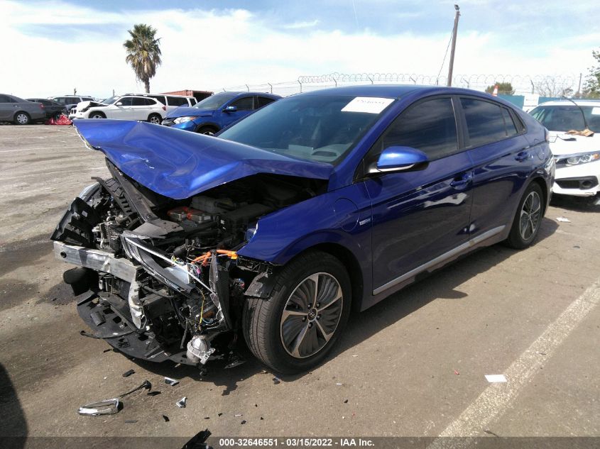 2020 HYUNDAI IONIQ PLUG-IN HYBRID SE KMHC65LD5LU202901