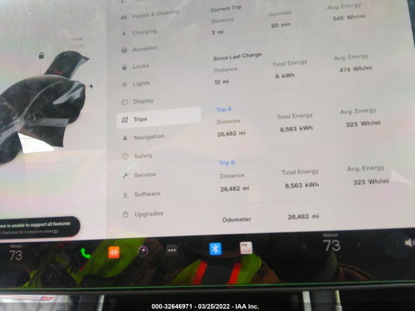 2020 TESLA MODEL Y LONG RANGE 5YJYGDEEXLF029411