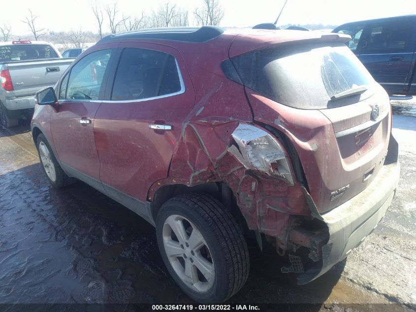 2015 BUICK ENCORE KL4CJESB6FB228873