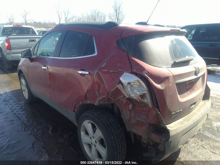 2015 BUICK ENCORE KL4CJESB6FB228873