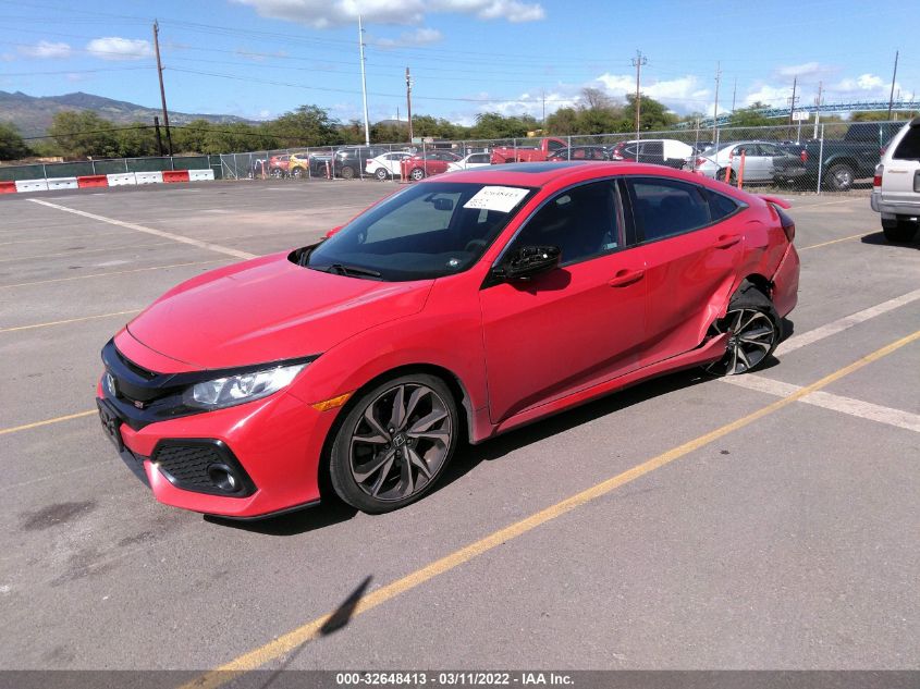 2019 HONDA CIVIC SI SEDAN 2HGFC1E58KH704801