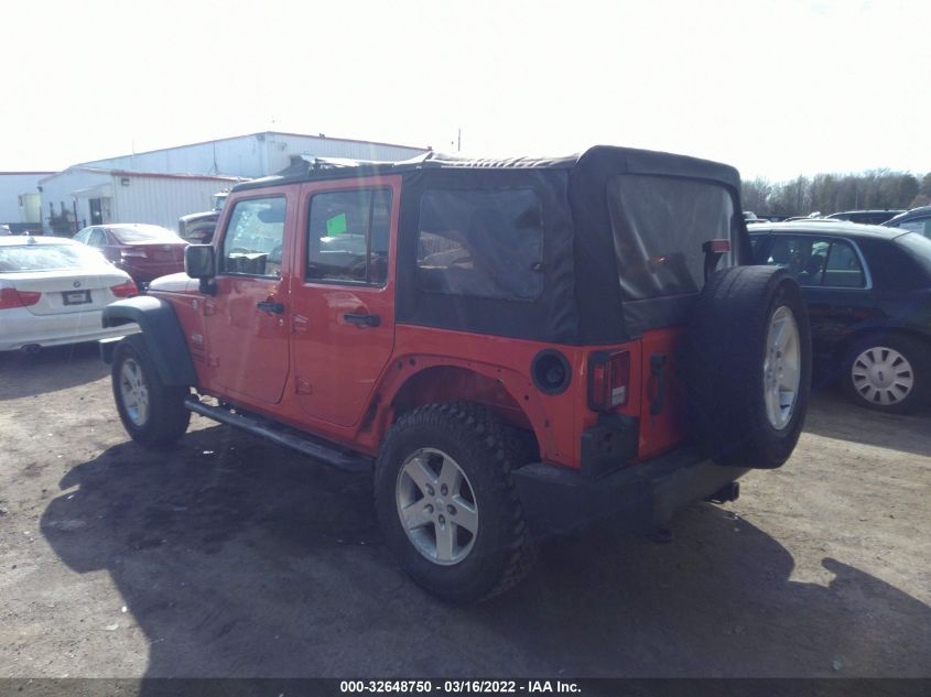 2015 JEEP WRANGLER UNLIMITED SPORT 1C4BJWDG1FL658546